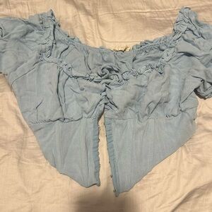 NWT L.A. Hearts Blue Corset